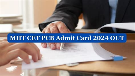 Mht Cet Admit Card Released For Pcb Group Get Direct Link To