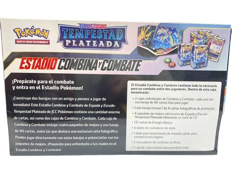 Pokémon TCG Espada y Escudo Tempestad Plateada Estadio Combina y