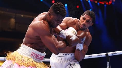 Anthony Joshua Knocks Out MMA Star Francis Ngannou In 2nd Round Of