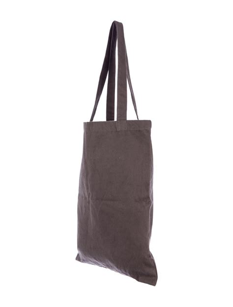 Rick Owens Drkshdw Tote Bag Grey Totes Handbags Wds20044 The