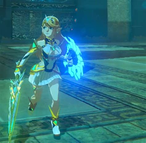 Mythra Outfit Blade Linkle The Legend Of Zelda Breath Of The Wild