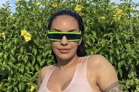 Model Wears Naked Swimsuit As Fans Say Might As Well Get Boobs Out Daily Star