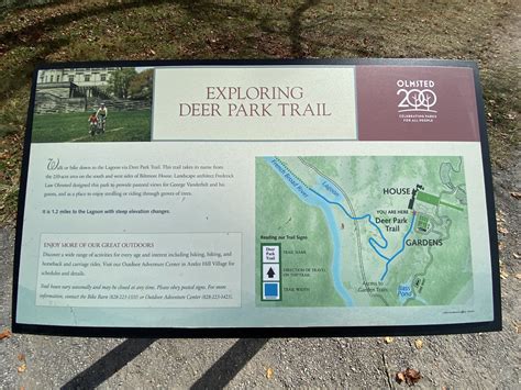 Photo Exploring Deer Park Trail Marker