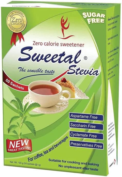 Sweetal Sugar Stevia 50 Sachets Buy Online At Best Price In Egypt