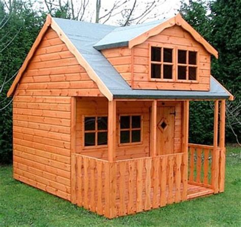 wooden playhouse