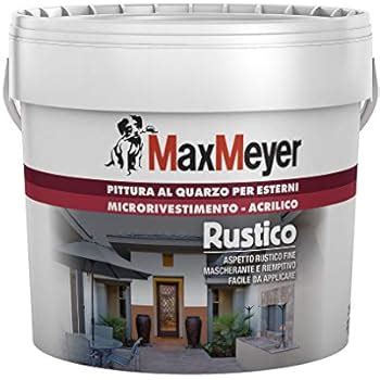 MaxMeyer 165025G500001 Pittura Per Esterno Quarzo Fine Bianco 4 L