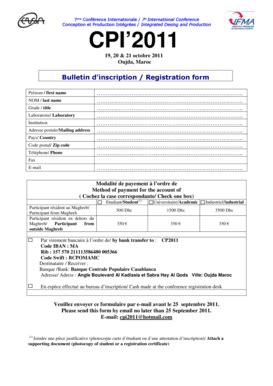 Fillable Online CPI 2011 IFMA Fax Email Print PdfFiller