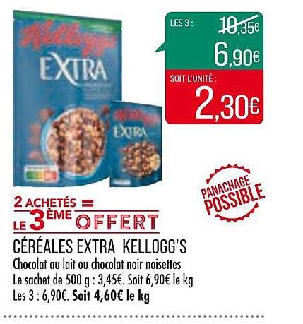 Offre C R Ales Extra Kellogg S Chez Match