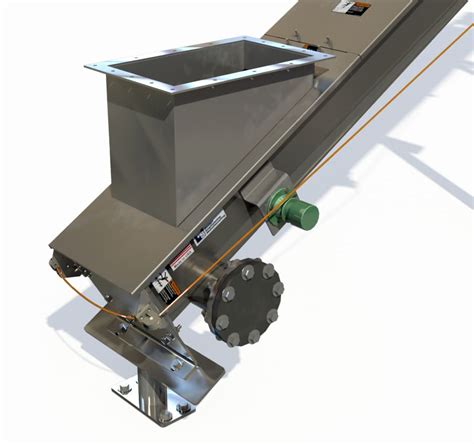 Single Inclined Screw Conveyor Environmental Loadout System