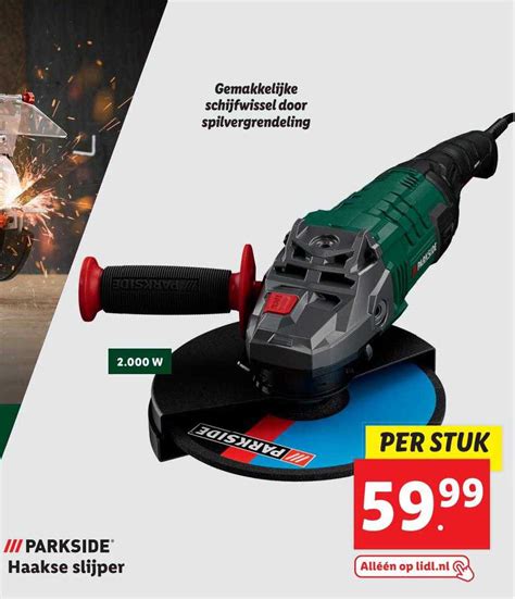 Parkside Haakse Slijper Aanbieding Bij Karwei 1Folders Nl