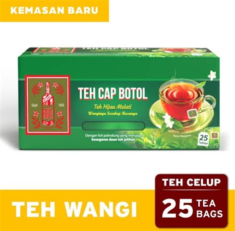 Teh Hijau Cap Botol Green Tea Cap Botol Pack of 25 - Toko Indonesia