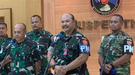 Tni Keberatan Kabasarnas Jadi Tersangka Ott Terkait Suap Ini Alasannya