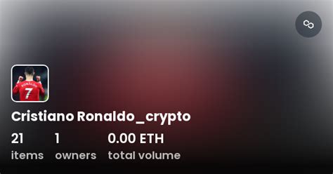 Cristiano Ronaldocrypto Collection Opensea