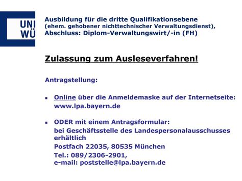 Ausbildungsberufe der Universität Würzburg ppt herunterladen