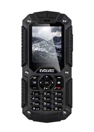 EVOLVEO StrongPhone X2 vodotěsný odolný Dual SIM telefon SGM SGP X2 B