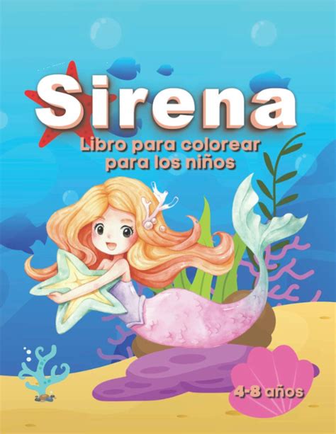 Buy Sirena Libro Para Colorear Para Los Ni Os De A A Os