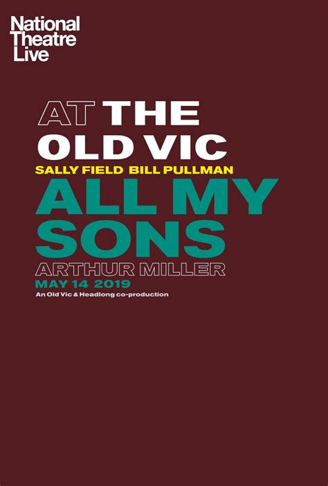 National Theatre Live All My Sons 2019