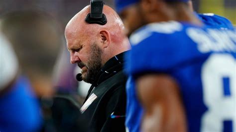 Brian Daboll On Giants Latest Prime Time Blowout Loss Id Be Upset