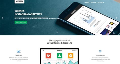 Statistiche E Analytics Per Instagram Websta Tool Per Startup