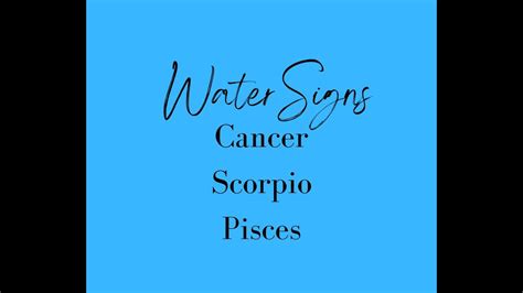 Water Signs ♋cancer ♏scorpio ♓pisces Timeless Collective Tarot