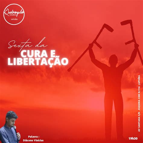 Sexta da Cura e Libertação Poster Design