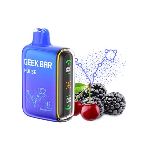 Geek Bar Pulse Black Cherry Disposable Vape Puffholic Vape