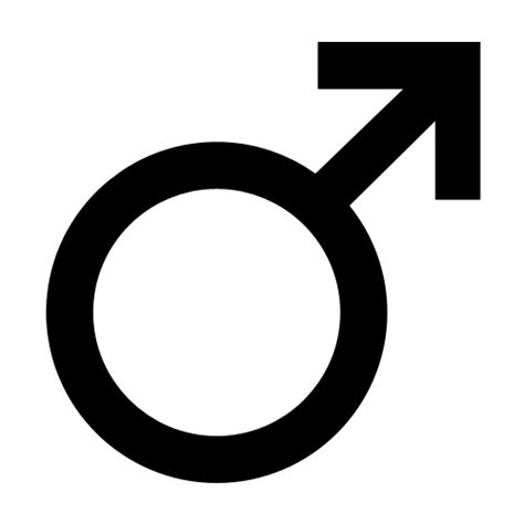 Male Gender Symbol | Male gender symbol, Male gender, Symbols