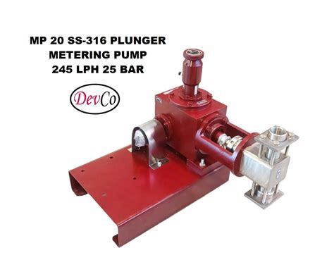 Pompa Dosing Mp Ss Plunger Metering Pump Lph Bar