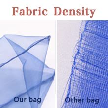 Amazon Sumdirect Blue Sheer Organza Bags Pcs X Inches