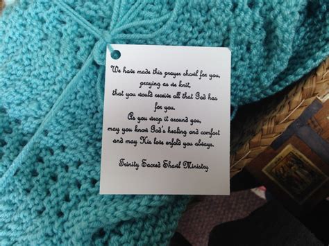 Prayer Shawl Blessing Card