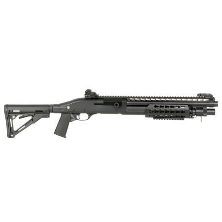 Fusil Pompe M Keymod Tactique Noir Cyma Phenix Airsoft