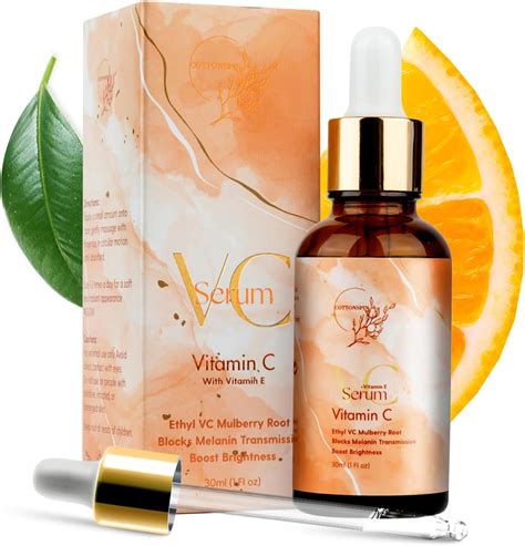 No Bs Vitamin C E Serum For Face And Clear Skin With Hyaluronic Acid Gotu Kola