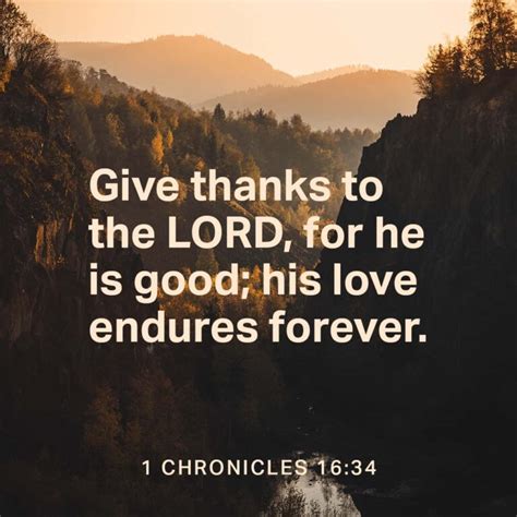 Give Thanks Unto The Lord