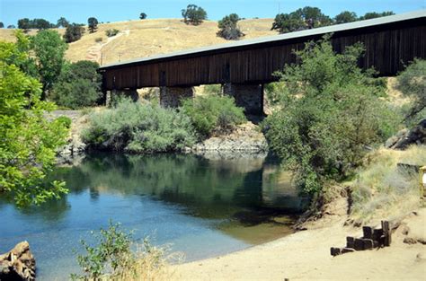 Knights Ferry Covered Bridge California The Knights Fer Flickr