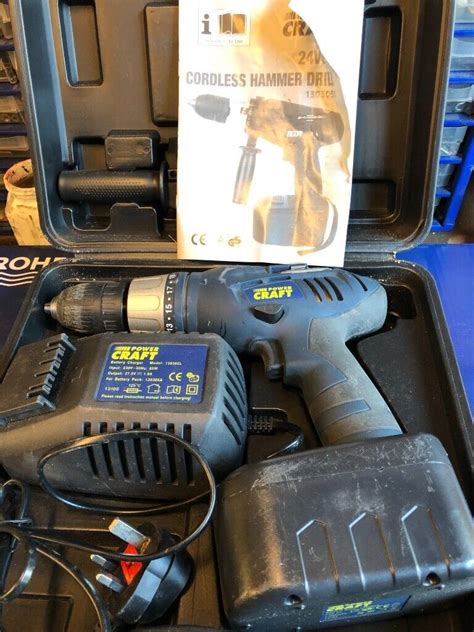 Power Craft 24v Cordless Hammer Drill In Basildon Essex Gumtree