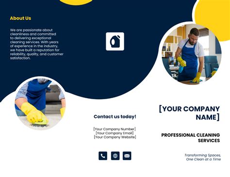 Cleaning Services Brochure Template - Edit Online & Download Example ...