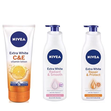 Nivea Body Lotion Extra White Repair And Protect Spf30 350ml Extra