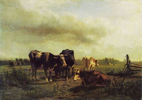 Gerard Bilders Landscape With Cows Hovenieren Landschap Koeien