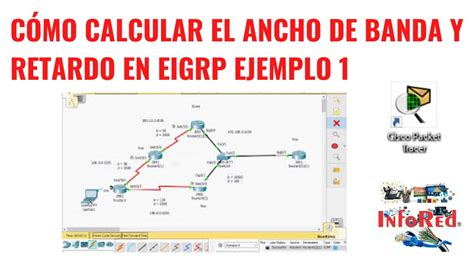 Cómo Calcular el Ancho de Banda y Retardo en EIGRP Ejemplo 1 YouTube