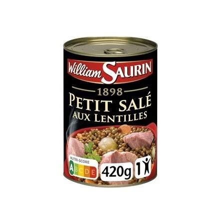 Home delivery of Petit salé aux lentilles William Saurin 420g