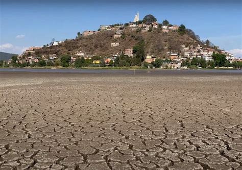 El Lago de Pátzcuaro se puede cruzar caminando derivado un categórico