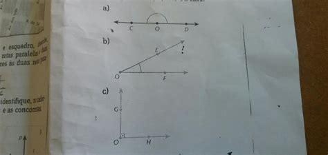 No Caderno Classifique Os Ngulos Abaixo Em Agudo Obtuso Ou Raso