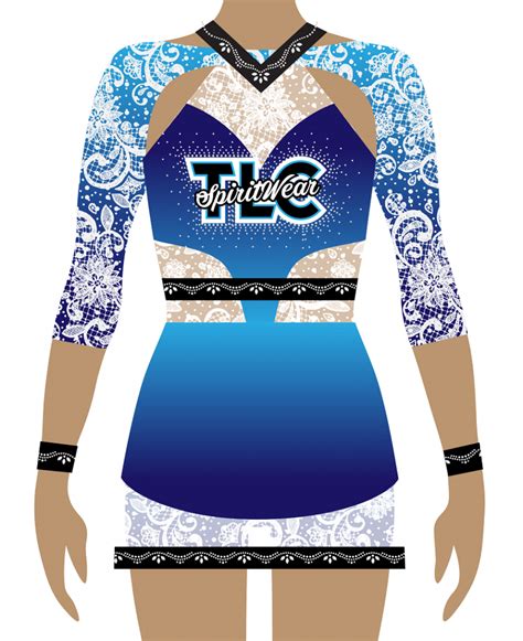 Sublimation Tlc Blue Uniform Tlc Spirit Wear