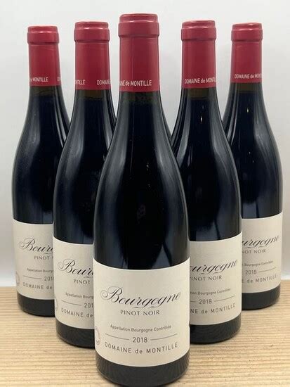 Domaine De Montille Pinot Noir Bourgogne Bottles