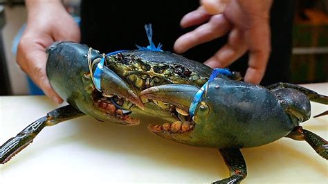 Japanese Street Food GIANT MUD CRABS Crab Dumplings Chilli Okinawa