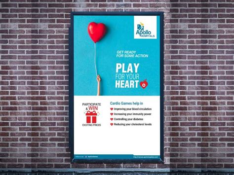 Healthcare Branding Promotions For Apollo Hospital Banner Design For