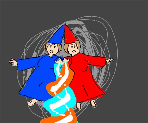 Twin Witches Drawception