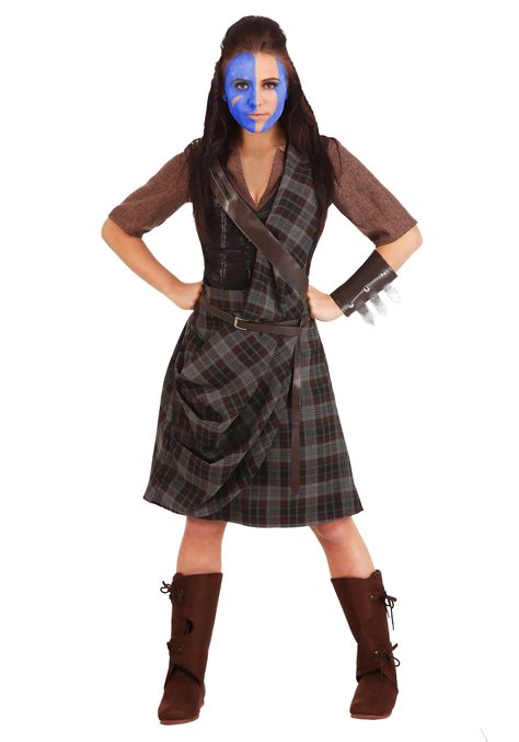 Plus Size Womens Braveheart Warrior Costume Movie Costumes 64 Off