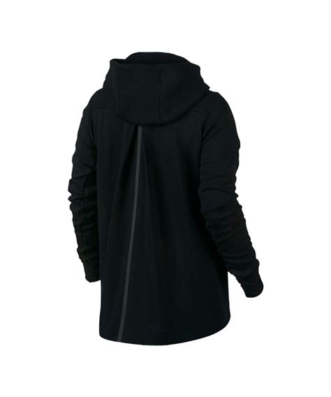 Nike Tech Fleece Fz Hoody Jacke Damen Schwarz F010 Lifestyle