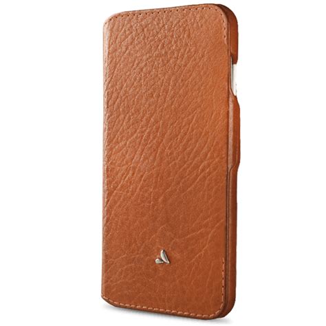 iPhone 7 Plus leather case with magnetic closure - Vaja